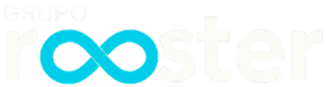 Logo do Grupo Rooster: especialistas em sistemas, automação, IA, IoT e aplicativos para Android e iOS.